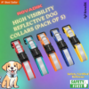 Rovadik Full Broad Reflective Dog Collar, Strong and Durable Radium Dog Collar | Prevent Accident | Ultra High Visibility Safety Reflector for Street Dogs and Pet Dogs (Pack of 5 Collars) - Thumbnail Image 1