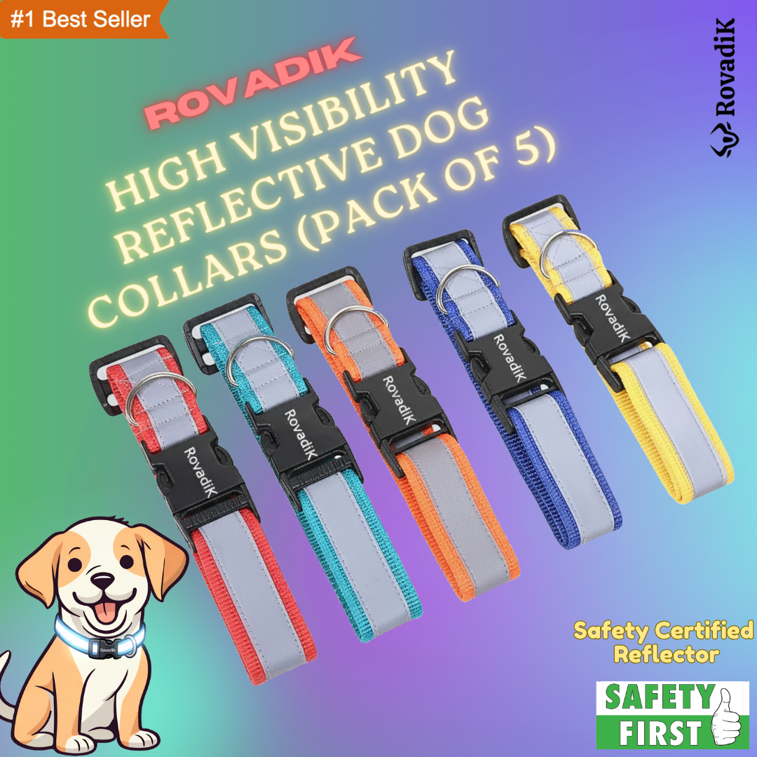 Dog Reflective Collar_pack of 5_01