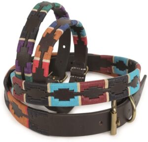 Leather Polo Dog Collars
