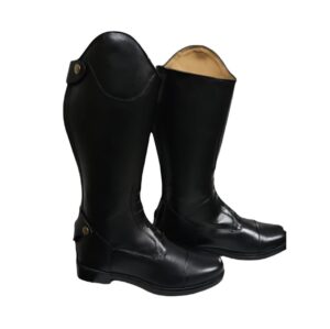 Rovadik Horse Riding Field Boots – Genuine Leather Customised Long Boots for Horse Riders, Cowboys and Cowgirls