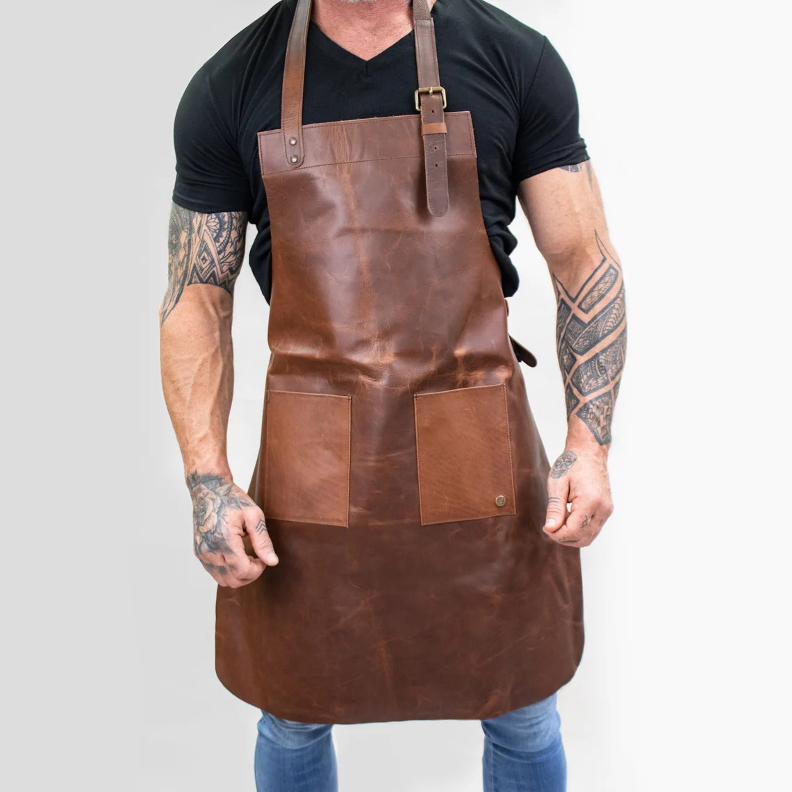 Leather Kitchen Apron - 4