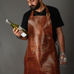 Leather Aprons for Bars and Kitchen