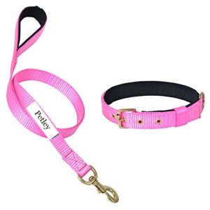 Dog Collar and Leash Set