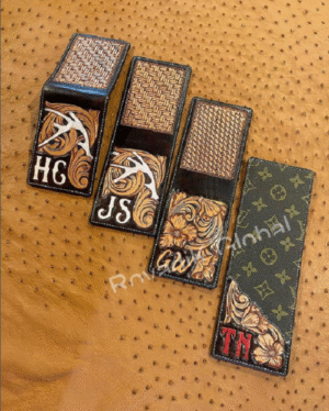 Handtooled Leather Wallet
