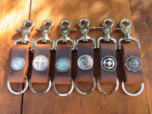 Leather Keychain