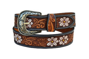 Handtooled Leather Belts