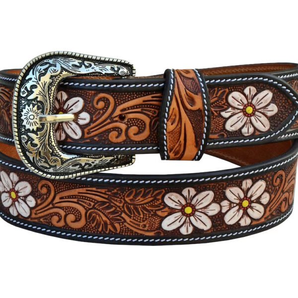 Handtooled Leather Belts