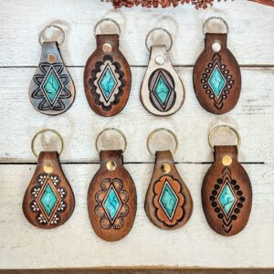 Leather Keychain