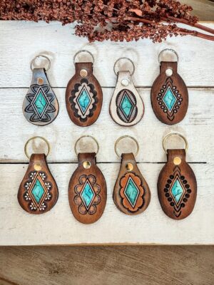 Leather Keychain