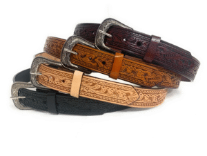 Handtooled Leather Belts