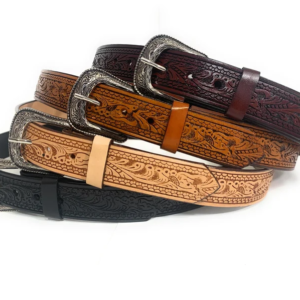 Handtooled Leather Belts