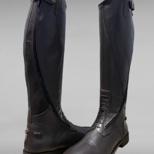 Rovadik Horse Riding Field Boots – Genuine Leather Customised Long Boots for Horse Riders, Cowboys and Cowgirls