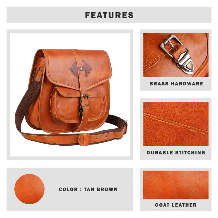 Rovadik Leather Satchel Sling Messanger Bags_05