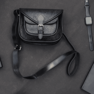 Rovadik Genuine Leather Satchel Bag for Men & Women – Premium Quality, Versatile and Stylish- Black
