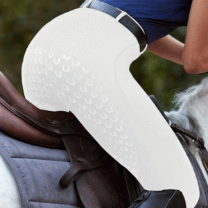 Rovadik Horse Riding Breeches with Sillicone – Better Grip – Comfortable and Four-Way Stretchable Fabric- Suitable for Horse Riders- Unisex Breeches for Both Men and Women (White)