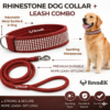 Diamond Dog Collar_Red_06