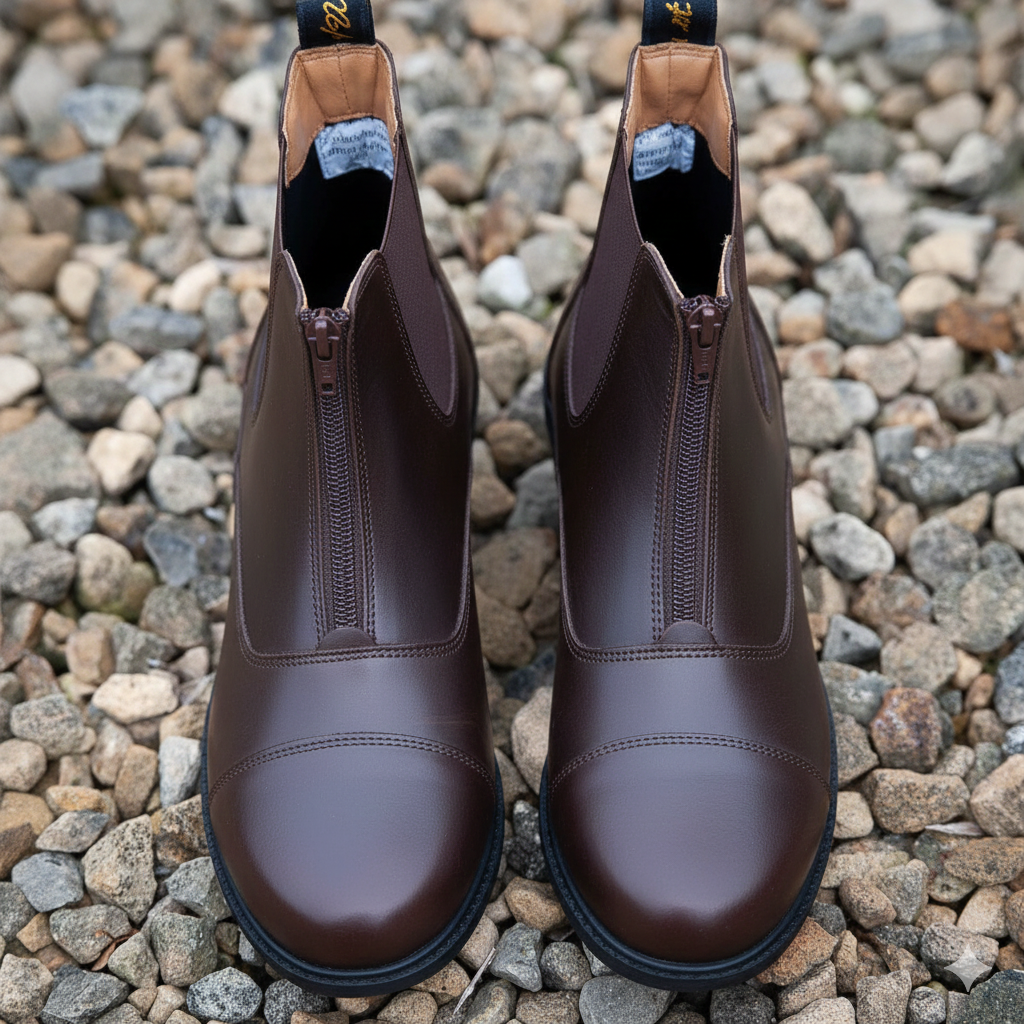 Horse Riding Short Boot Chelsea_Brown_05