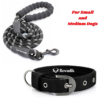 Reflective Collar and Leash Set_Black_01.01