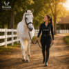 Horse Bridle with ReinsBlack_02