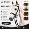 Horse Bridle with ReinsBlack_03