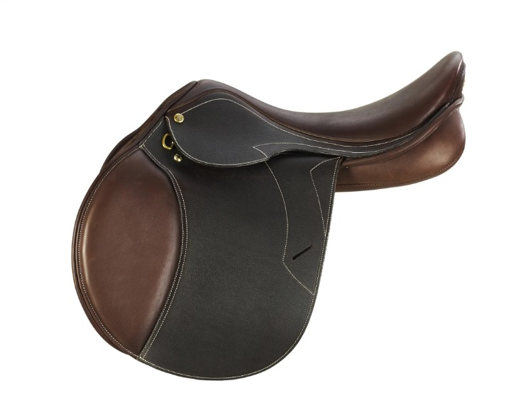 Rovadik Frontier All Purpose Two Tone Leather Jumping English Riding Horse Saddle Tack Set Seat Size 12″-18″ Close Contact_RVD_01 - Image 2