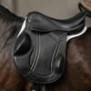 Rovadik Genuine Leather Professional Black Leather Dressage Saddle - Thumbnail Image 7
