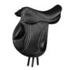 Rovadik Genuine Leather Professional Black Leather Dressage Saddle - Thumbnail Image 1