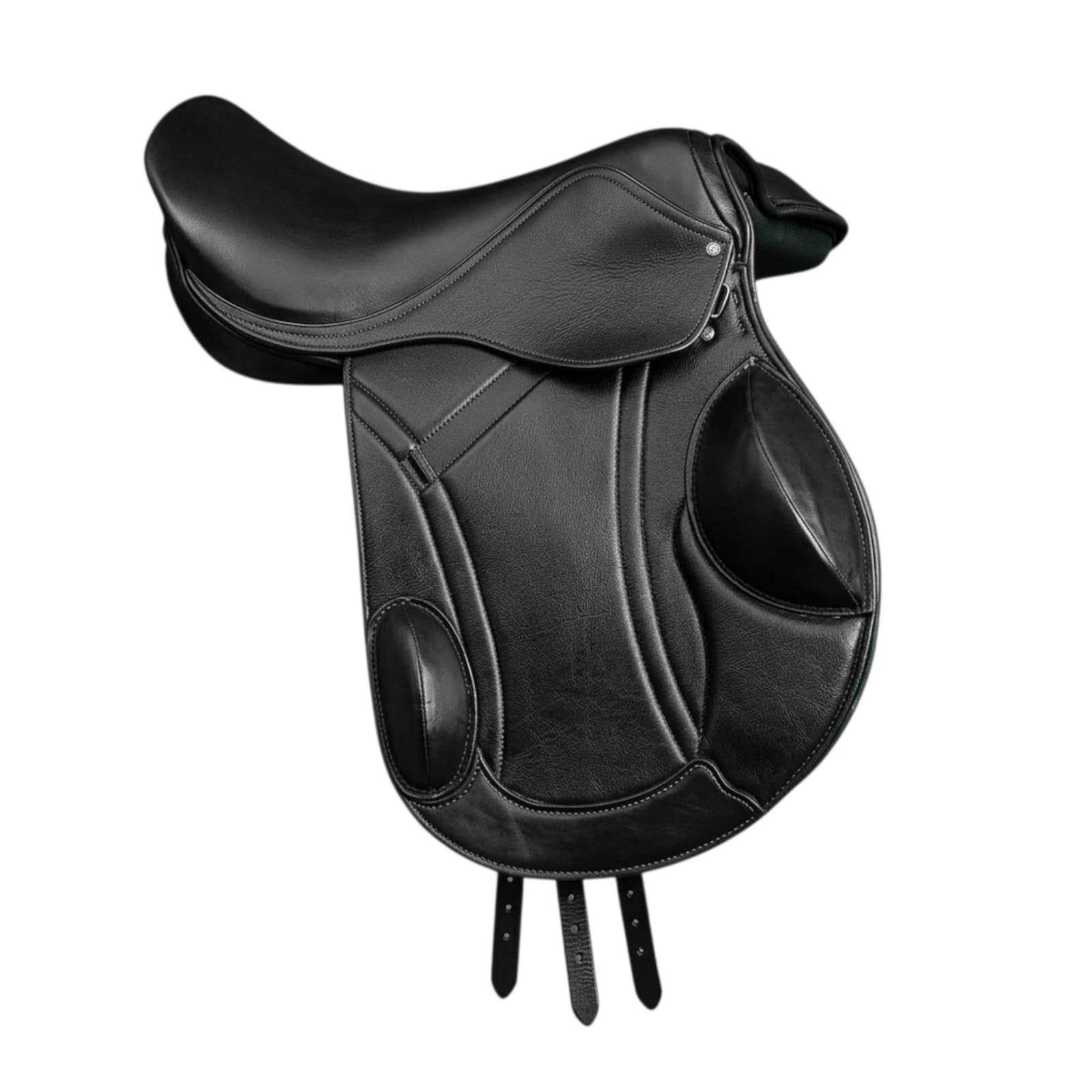 Rovadik Genuine Leather Professional Black Leather Dressage Saddle - Image 4