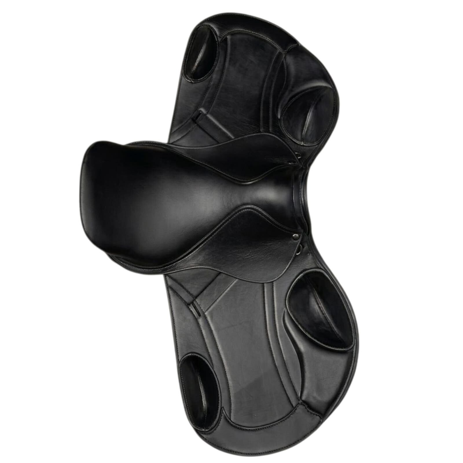 Rovadik Genuine Leather Professional Black Leather Dressage Saddle - Image 5