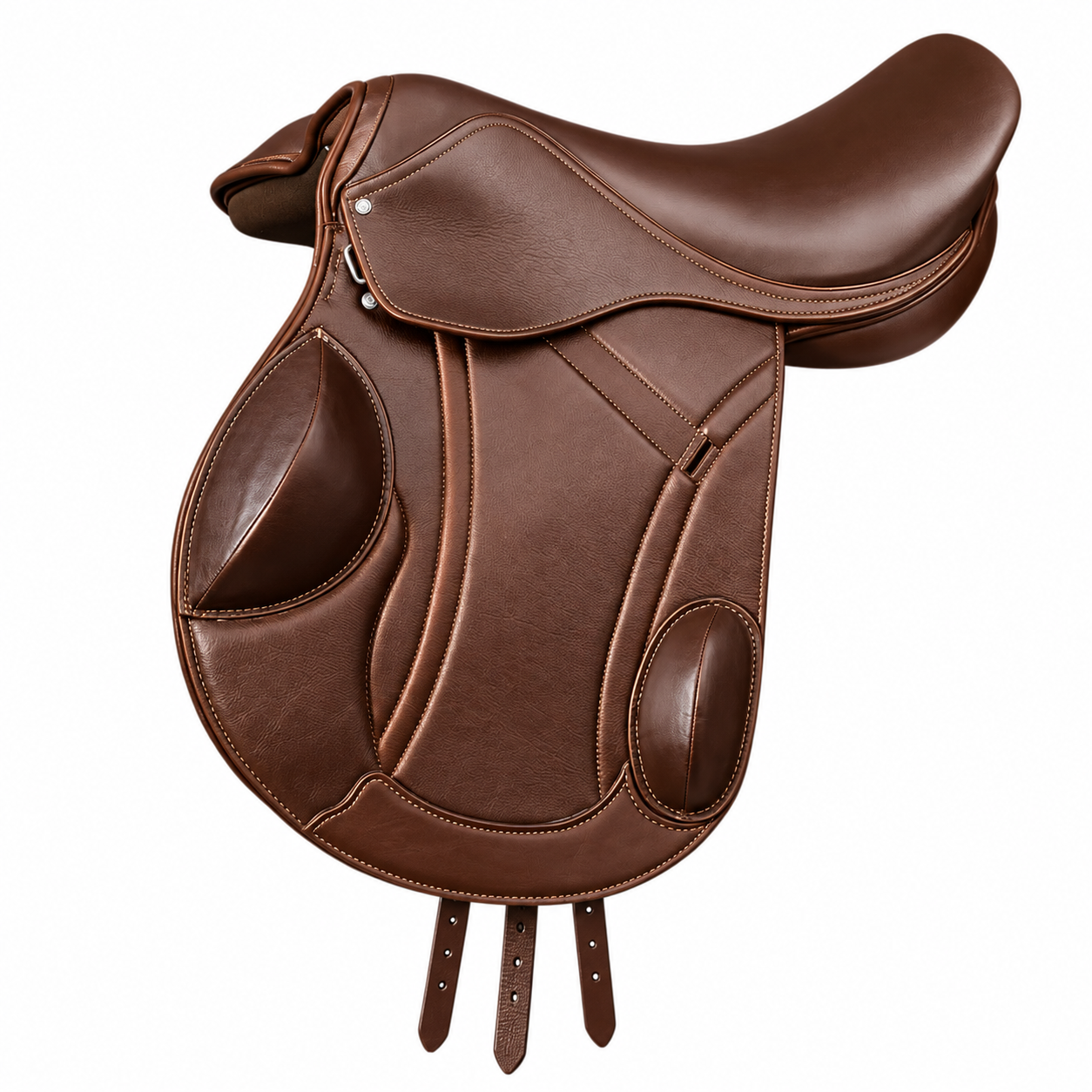 Rovadik Genuine Leather Professional Black Leather Dressage Saddle - Image 3