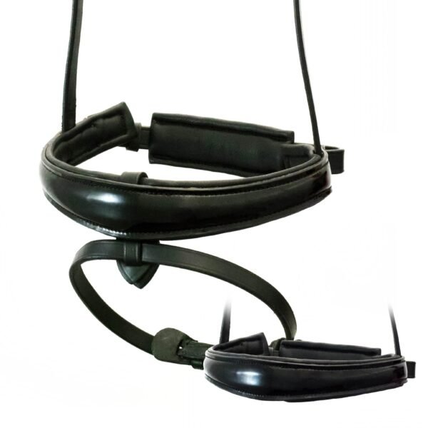 Rovadik Duo Snaffle Bridle ‘Luna’ Adjustable Straps & Stainless Steel Hardware for Training and Riding