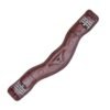 Rovadik Leather Horse Girth for English Saddle | Contoured Horse Saddle Girth with Strong Buckles and D-Ring | Equestrian Riding Girth for Horses - Thumbnail Image 2