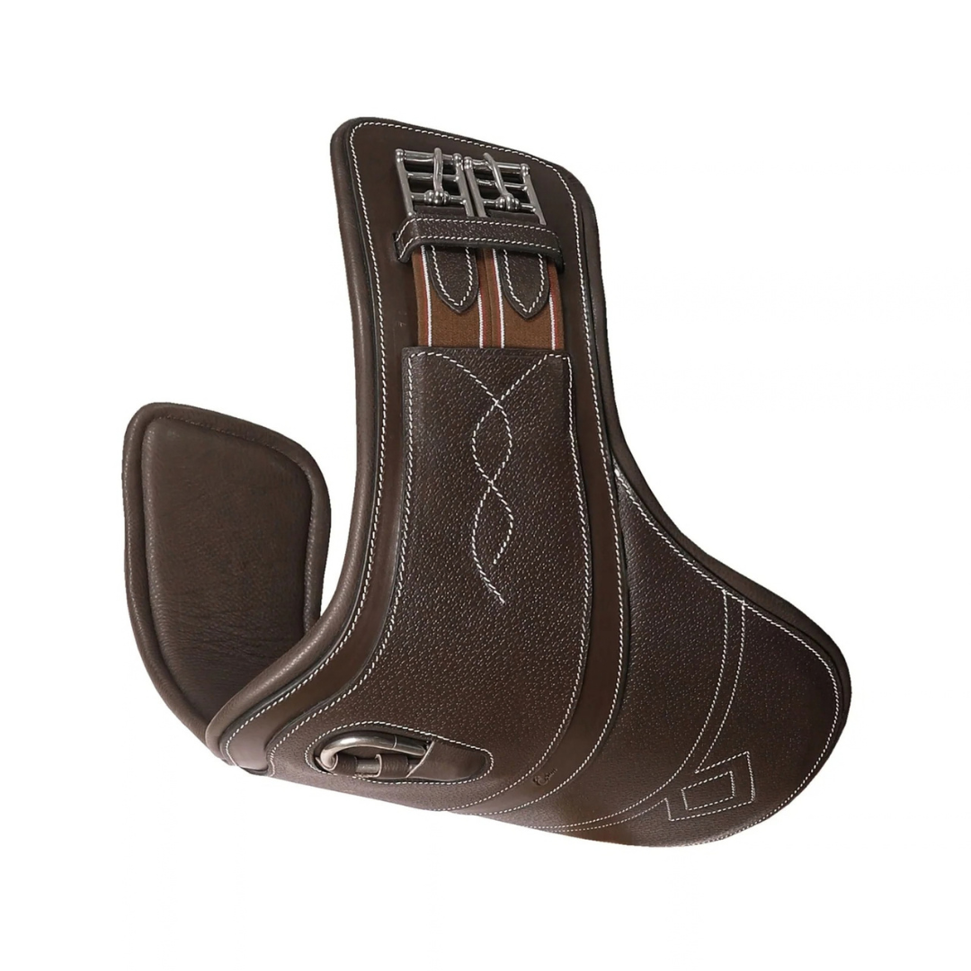 Rovadik Short Stud Guard Horse Girth for English Saddle | Contoured Horse Saddle Girth with Strong Buckles and D-Ring | Equestrian Riding Girth for Horses - Image 9