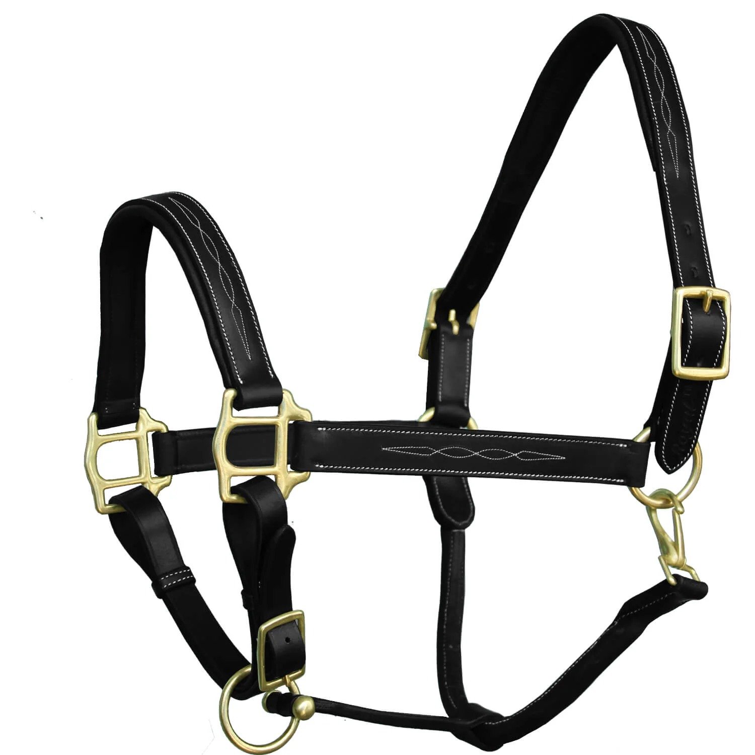 Rovadik Horse Halter for Riding Training Grooming Leading and Horse Handling | Strong and Durable | Brass Nickel Hardware | Equestrian - Image 6