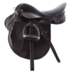Rovadik Sublime All Purpose Leather Jumping English Riding Horse Saddle Tack Set Seat Size 12″-18″ Close Contact - Thumbnail Image 2