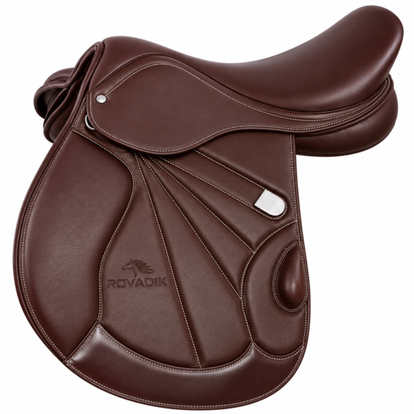 Rovadik Genuine Leather All Purpose Jumping English Horse Saddle