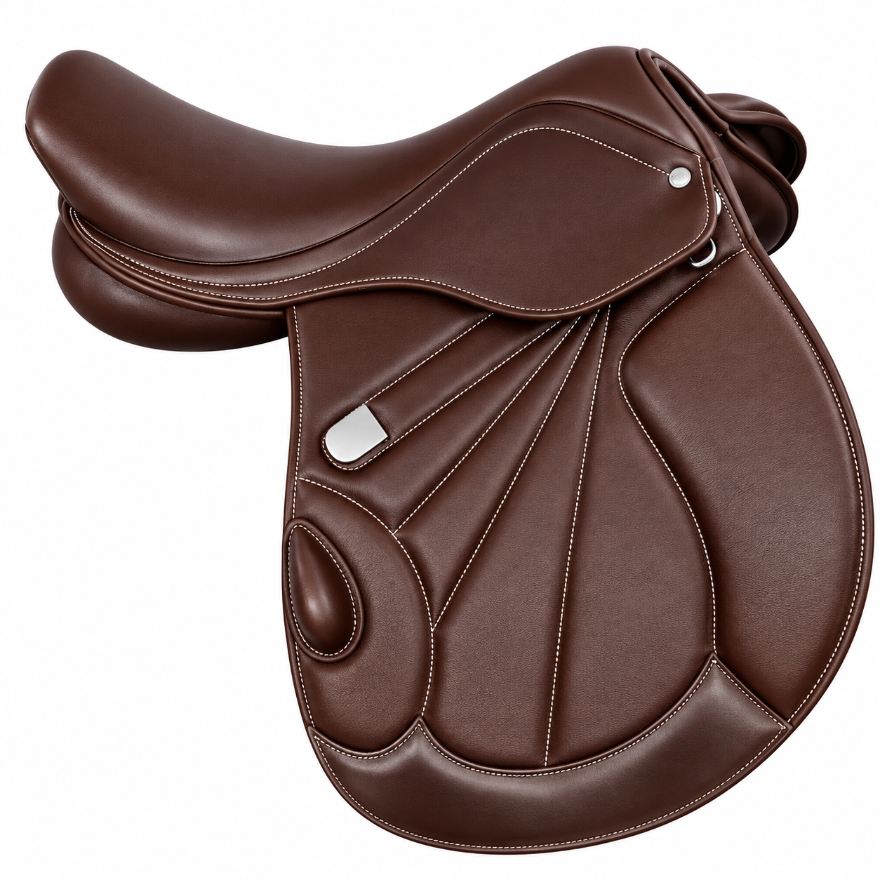 Rovadik Genuine Leather All Purpose Jumping English Horse Saddle - Image 4