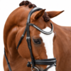 Rovadik Snaffle Bridle 'Bespoke' - With Removeable Flash Noseband Adjustable Straps & Stainless Steel Hardware for Training and Riding - Thumbnail Image 4