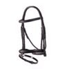 Rovadik Snaffle Bridle 'Prestige' - With Removeable Flash Noseband Adjustable Straps & Stainless Steel Hardware for Training and Riding - Thumbnail Image 3