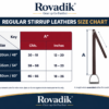 Rovadik Nylon Lined Stirrup Leathers for Horse Riding | Premium Leather Stirrup Straps with Durable Buckles | Equestrian Riding Accessories - Thumbnail Image 8
