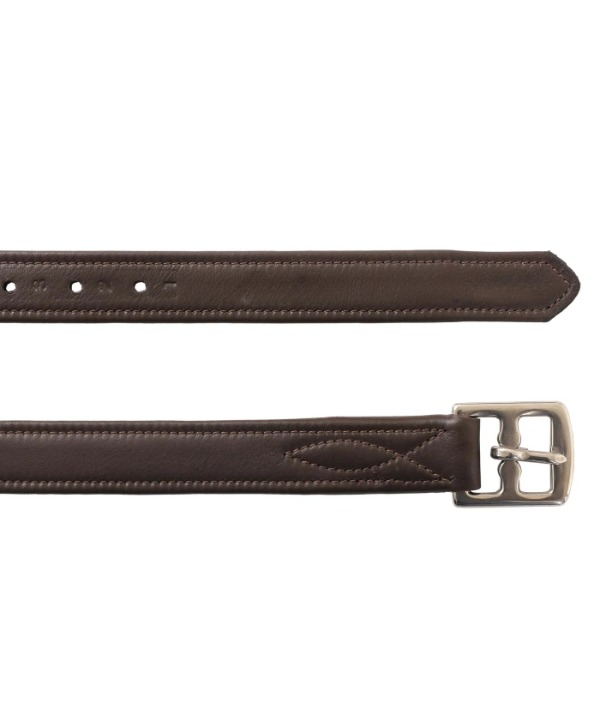 Rovadik Nylon Lined Stirrup Leathers for Horse Riding | Premium Leather Stirrup Straps with Durable Buckles | Equestrian Riding Accessories - Image 5