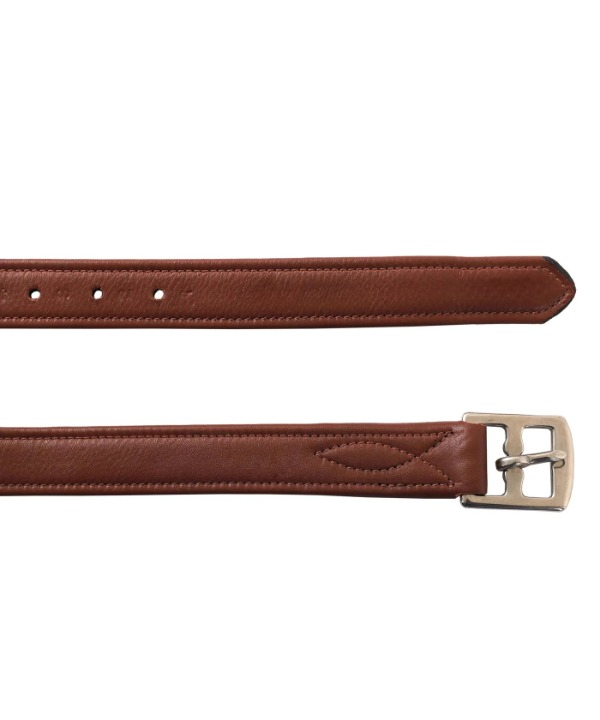 Rovadik Nylon Lined Stirrup Leathers for Horse Riding | Premium Leather Stirrup Straps with Durable Buckles | Equestrian Riding Accessories - Image 6