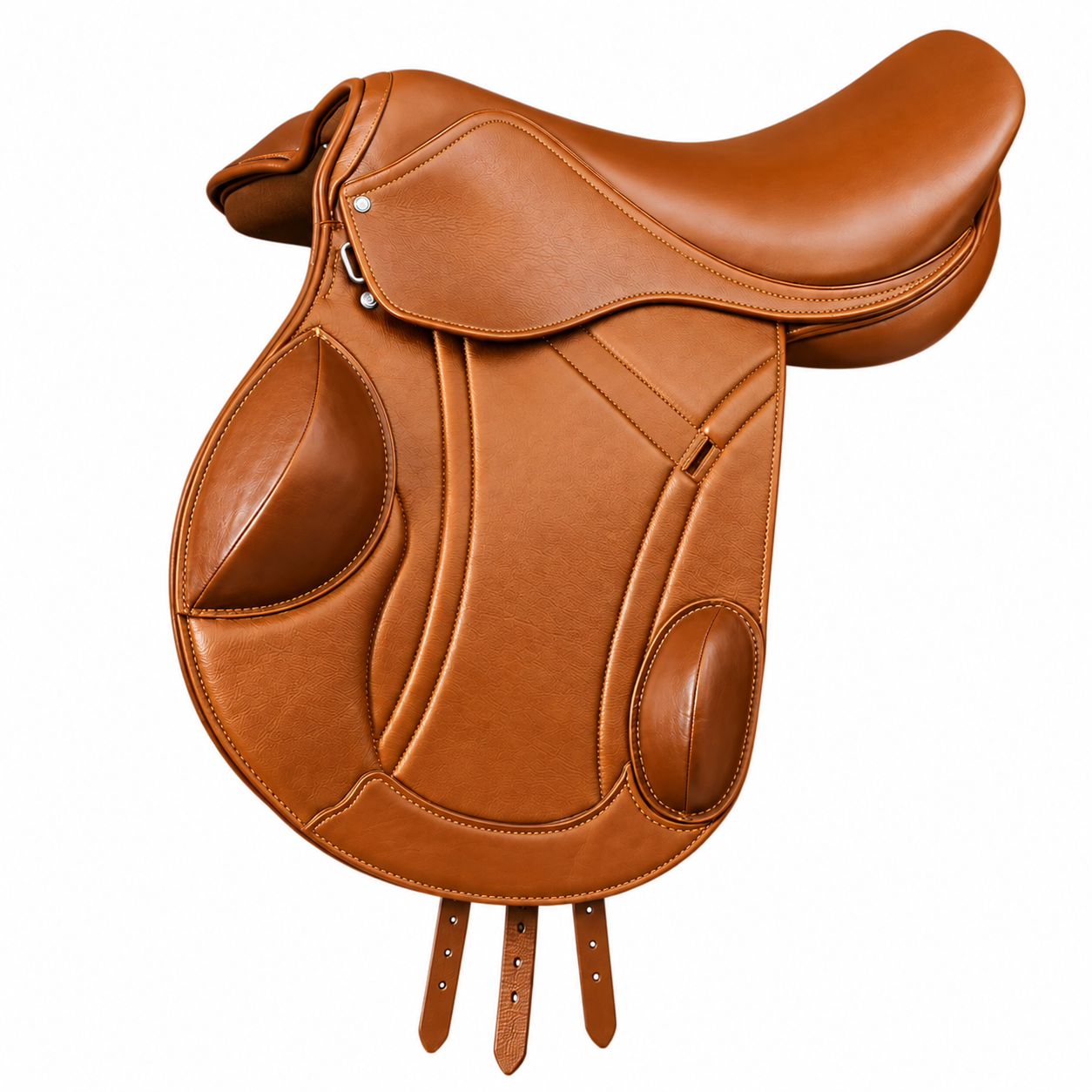 Rovadik Genuine Leather Professional Black Leather Dressage Saddle - Image 2