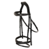 Rovadik Horse Bridle 'Dominant' Anatomical Jumping Bridle with Reins-| Adjustable Straps & Stainless Steel Hardware for Training and Riding - Thumbnail Image 2