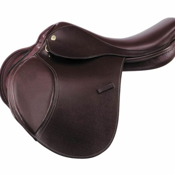 Rovadik Deluxe All Purpose Two Tone Leather Jumping English Riding Horse Saddle Tack Set Seat Size 12″-18″ Close Contact_RVD_08