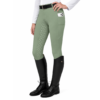 Rovadik Horse Riding Breeches with Sillicone - Better Grip - Comfortable and Four-Way Stretchable Fabric- Suitable for Horse Riders- Unisex Breeches for Both Men and Women (Pistachio Green) - Thumbnail Image 1